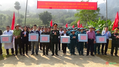 Huyện Chiêm Hóa, tỉnh Tuyên Quang hoàn thành xuất sắc diễn tập ứng phó cháy rừng và tìm kiếm cứu nạn